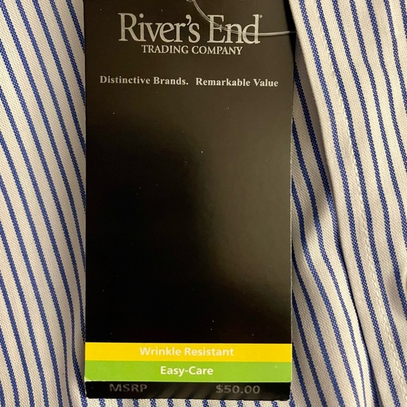 Men’s Small Striped button down shirt 
New with Tags MSRP$50 - Picture 11 of 11